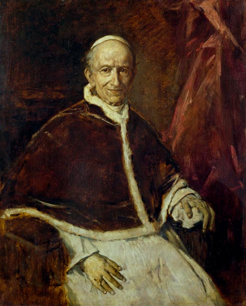Porträt-Gemälde Leo XIII.