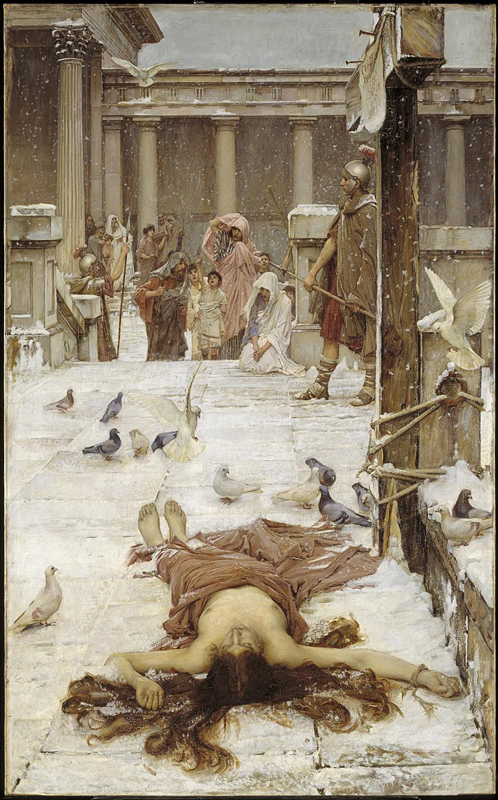 St. Eulalia - Gemälde von John William Waterhouse